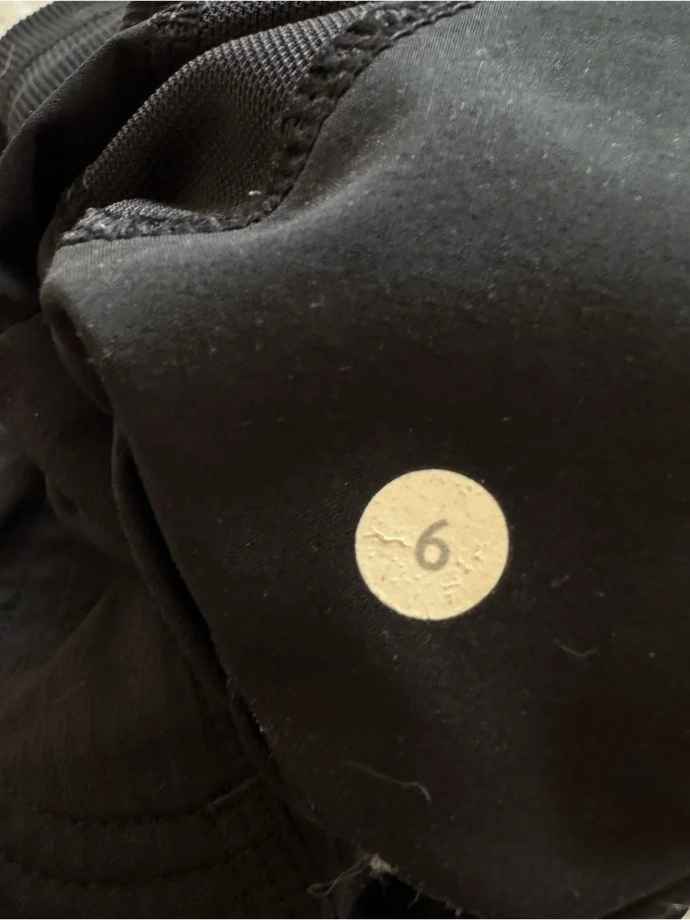 Lululemon Dance Studio Mid-Rise Pant Regular Size 6 Black Drawstring Waist